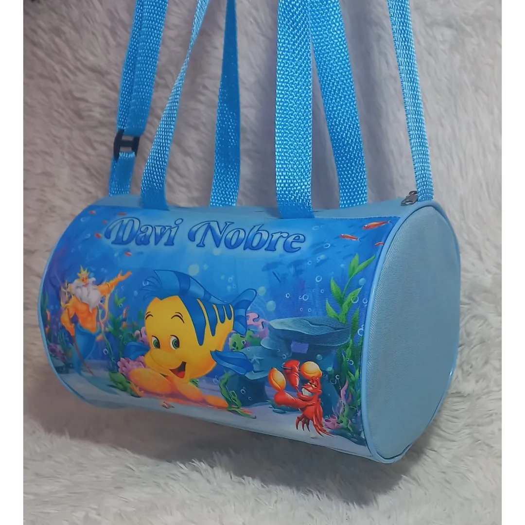 Bolsa Malinha Viagem Personalizada Lembrancinha Alça Cruzada - foto 4