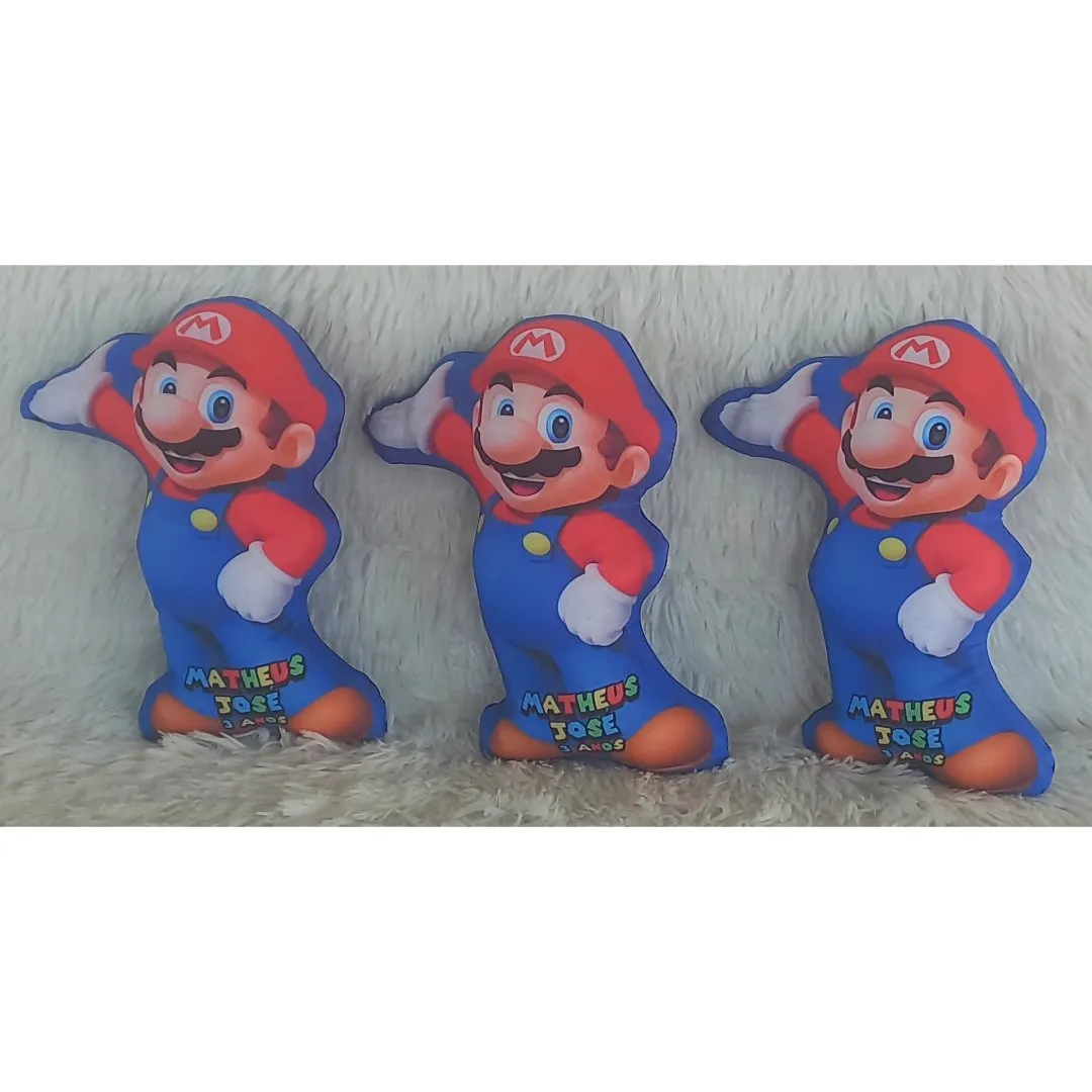 Almofada Contornada Naninha Personalizada Tema ou Logo - foto 2