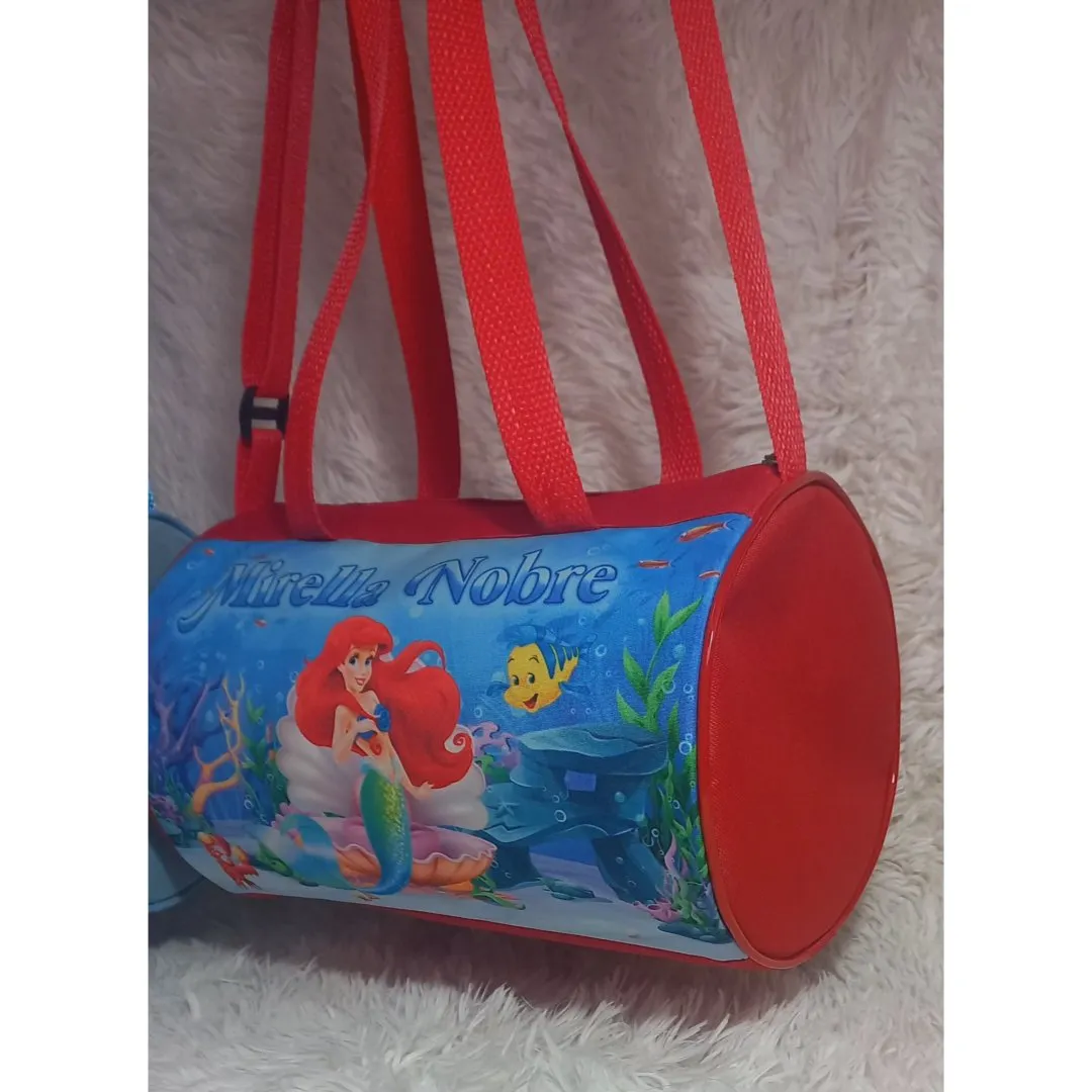 Bolsa Malinha Viagem Personalizada Lembrancinha Alça Cruzada - foto 3