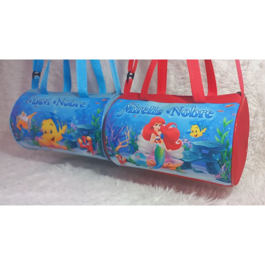 Bolsa Malinha Viagem Personalizada Lembrancinha Alça Cruzada - foto 2