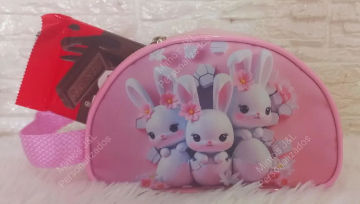 Bolsinha Páscoa Oval Personalizada Lembrancinha - foto 3