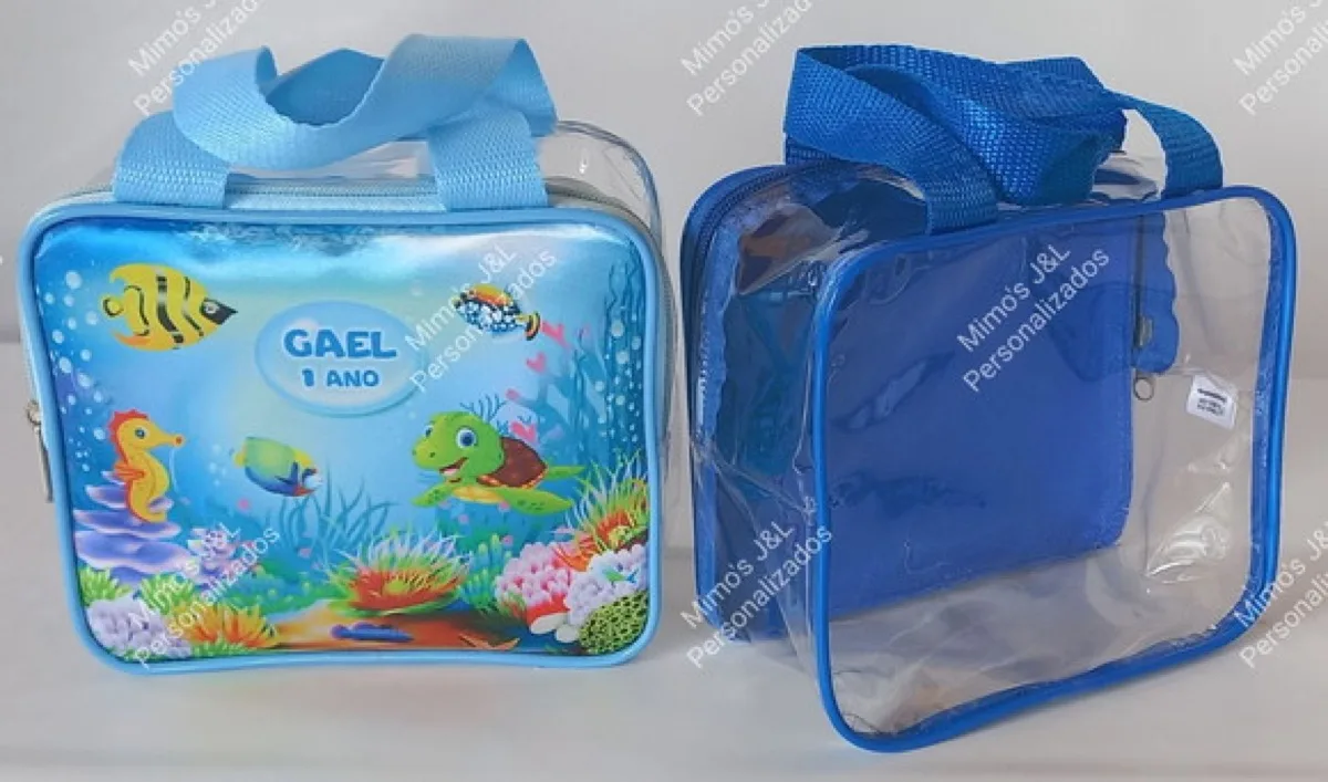 Bolsa Maleta Cristal Personalizada Lembrancinha - foto 3