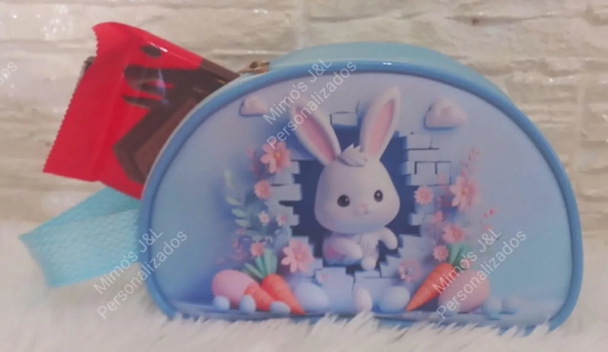 Bolsinha Páscoa Oval Personalizada Lembrancinha - foto 4