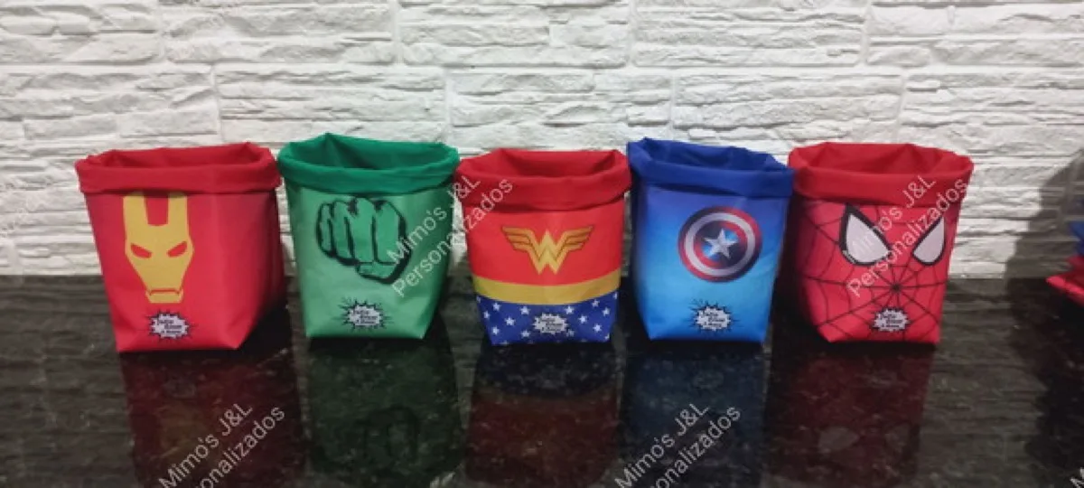 Cachepot Nylon Personalizada Lembrancinha - foto 2