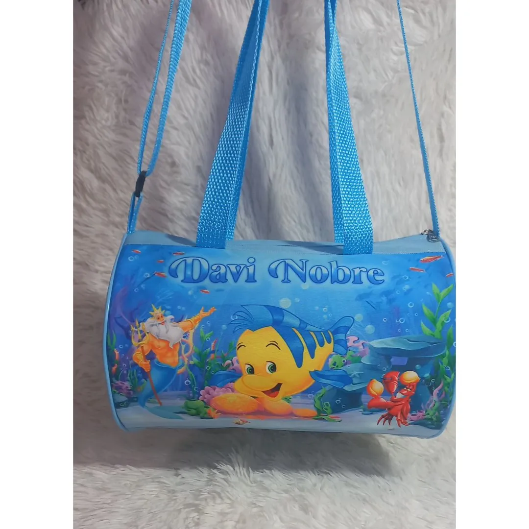Bolsa Malinha Viagem Personalizada Lembrancinha Alça Cruzada - foto 6